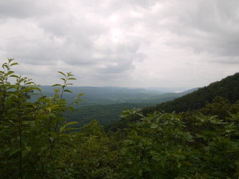 Scenic view from Fishkill Ridge Trail