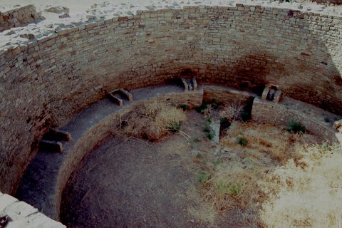 Kiva, Aztec Ruins National Monument, Aztec, New Mexico