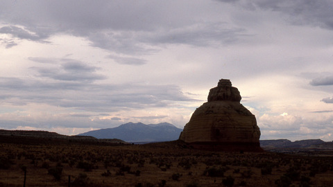 Sandstone Pillar, Utah