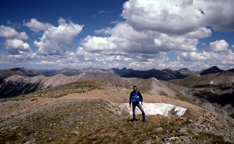 Charlie at 13,000', Collegiate Peaks Wilderness, White River National Forest, Colorado