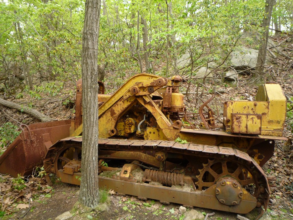 Abandoned Caterpillar D2