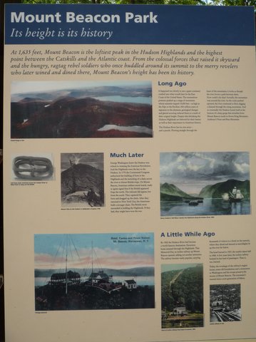 Poster, History of Mount Beacon Park, Beacon, NY