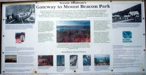 Poster, Gateway to Mount Beacon Park, Beacon, NY