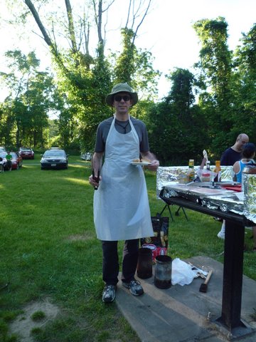 Grilling at Allaire State Park, NJ