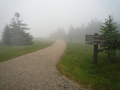 Directional signs, Mt. Greylock, MA