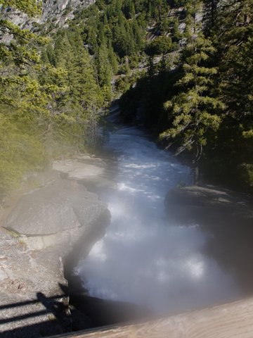 Merced River along Mist Trail, Yosemite National Park, California