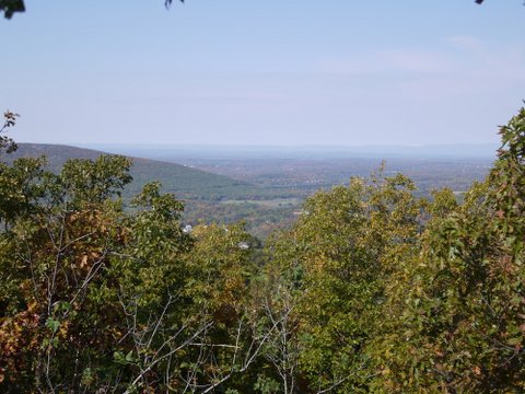 Scenic View from Sackett Trail, Black Rock Forest, Orange County, New York