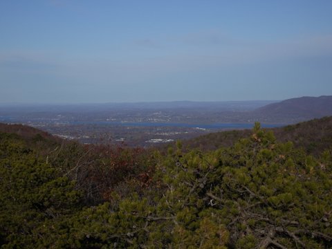 Scenic view from Long Path, Schunemunk Mountain State Park, Orange County, NY