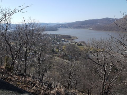Nelsonville, as seen from Washburn Trail, Hudson Highlands State Park, NY