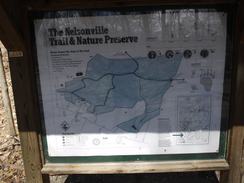 Kiosk, Nelsonville Trail & Nature Preserve, NY
