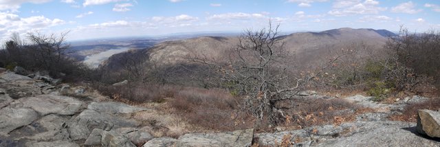 View from Bull Hill (Mt. Taurus), Hudson Highlands State Park, NY