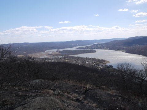 Scenic view of Nelsonville & Cold Spring, Hudson Highlands State Park, NY