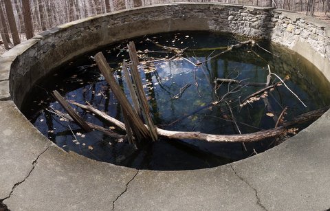 Cistern, Edward J. Cornish Estate, Hudson Highlands State Park, NY