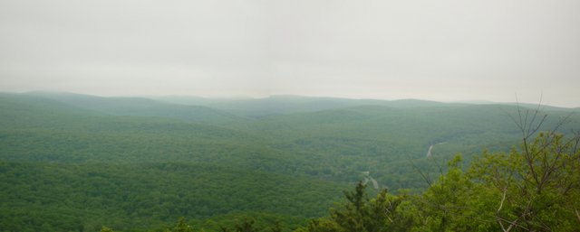 View from Top of Bear Mountain, NY