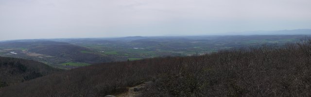 Panorama from South Taconic Trail, Mt. Washington State Forest, MA