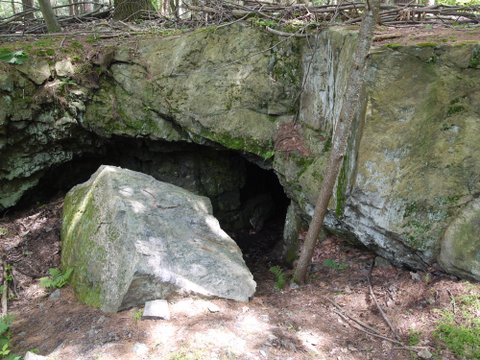 Mine shaft, Lakeville-Ironworks Trail, Sterling Forest State Park, NY