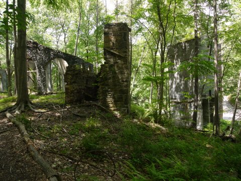 Ironworks Structures, Lakeville-Ironworks Trail, Sterling Forest State Park, NY