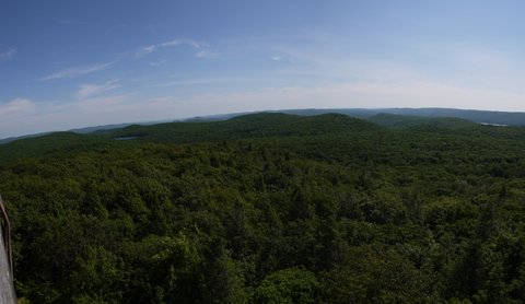 View from fire tower, Sterling Forest State Park, NY