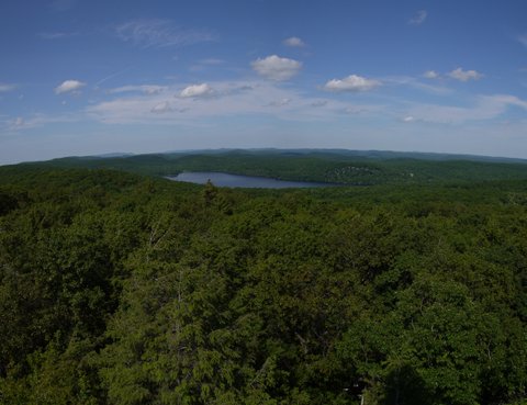View from fire tower, Sterling Forest State Park, NY