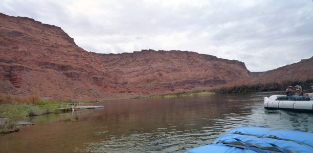 Leaving Lee's Ferry, Colorado River, Grand Canyon