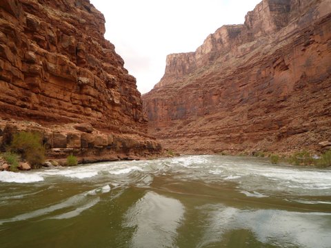 North Canyon Rapid, Mile 20.8, Colorado River, Grand Canyon