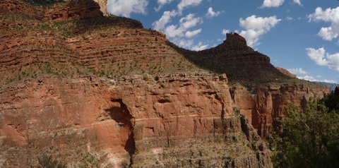 Scenery from Bright Angel Trail, Grand Canyon