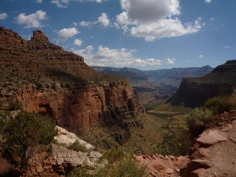 Scenery from Bright Angel Trail, Grand Canyon