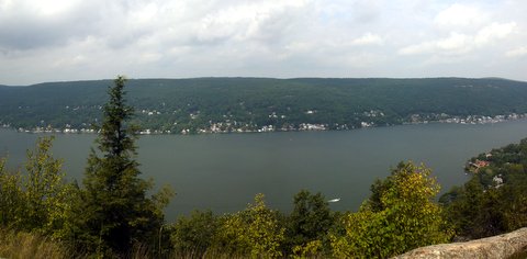 Greenwood Lake, from Bare Rock, Sterling Forest State Park, NY