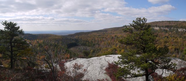 View from Gertrude's Nose Trail, Minnewaska State Park Preserve, NY