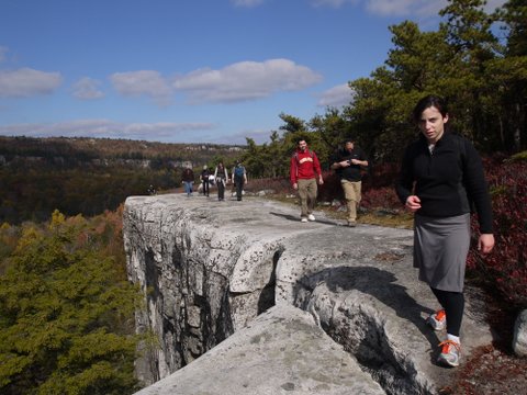 Sheer Cliff, Gertrude's Nose Trail, Minnewaska State Park Preserve, NY