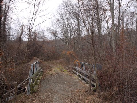 Old bridge on Iron Mountain Trail, Wawayanda State Park, NJ