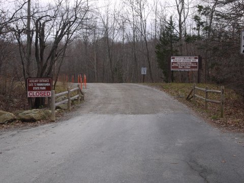 Entrance to Wawayanda State Park, NJ
