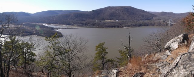 Hudson River, from Camp Smith Trail, Hudson Highlands State Park, NY