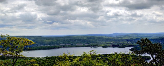 Wanaque Reservoir, from Wyanockie High Point, Norvin Green State Forest, NJ