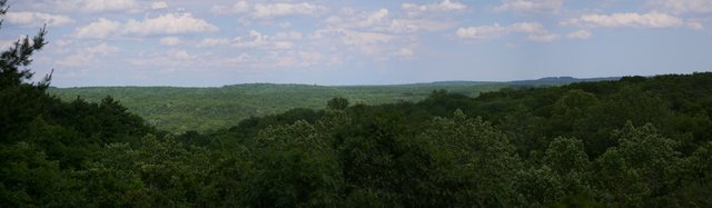 Vista on Great Ledge Trail, Devil's Den Preserve, Fairfield, CT