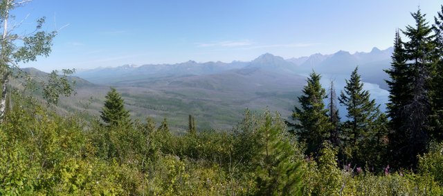 View from Apgar Lookout Trail, Glacier National Park, Montana