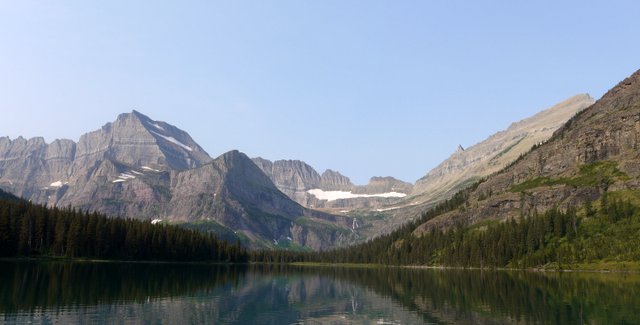 Lake Josephine, Mount Gould and Angel Wing, Salamander Glacier; Glacier National Park, Montana