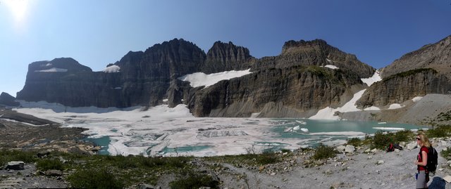 Upper Grinnell Lake, Grinnell Glacier, Gem Glacier, Salamander Glacier; Glacier National Park, Montana