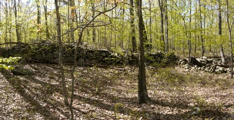 Stone wall, Appalachian Trail, Putnam County, NY