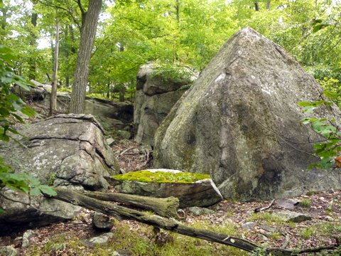 Boulders on Halfway Mountain, Harriman State Park, Rockland County, NY