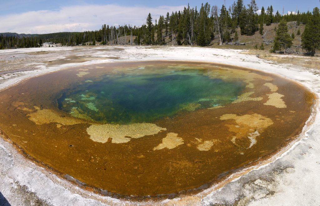 Beauty Pool, Upper Geyser Basin, Yellowstone National Park, Wyoming