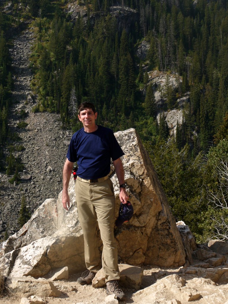 Charlie on Climb to Inspiration Point, Grand Teton National Park, Wyoming