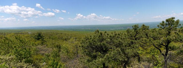 View from Monument Trail, High Point State Park, Sussex County, New Jersey