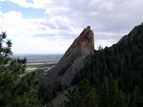 Peak of Second Flatiron, Boulder Mountain Park, Boulder, Colorado
