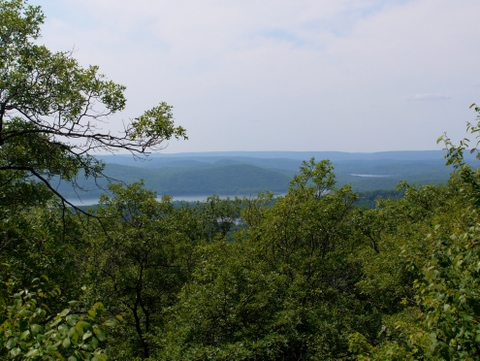 View from the Erskine Lookout, Ramapo Mountain State Forest, Bergen & Passaic Counties, New Jersey