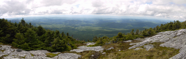 Panorama, Mt. Mansfield, Chittenden County, Vermont