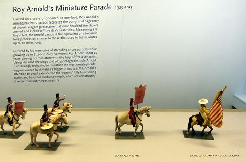 Roy Arnold's Miniature Parade, Shelburne Museum, Shelburne, Chittenden County, Vermont