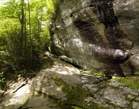 Cliff, Laraway Mountain, Long Trail State Forest, Lamoille County, Vermont