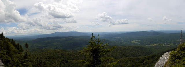 View from Laraway Lookout, Laraway Mountain, Long Trail State Forest, Lamoille County, Vermont