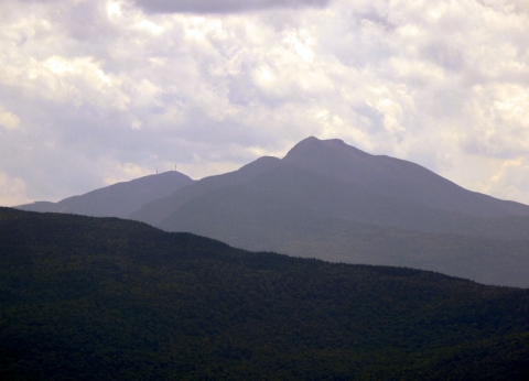 Mount Mansfield from Laraway Lookout, Laraway Mountain, Long Trail State Forest, Lamoille County, Vermont